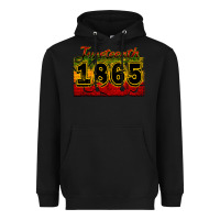 Black juneteenth 1865 Heavyweight Hoodie - CowGirlArtShop