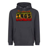 Smoke juneteenth 1865 Heavyweight Hoodie - CowGirlArtShop