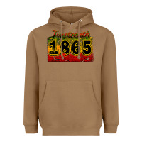 Toasted Coconut juneteenth 1865 Heavyweight Hoodie - CowGirlArtShop
