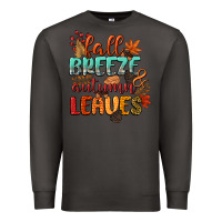 Smoke fall breeze and autumn leaves Premium Sweatshirt - CowGirlArtShop