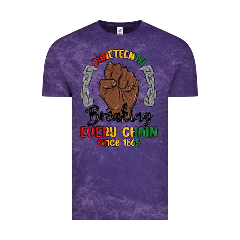 Every Chain Since 1865 Juneteenth Vintage Tee by MaliasSmallBusiness | Teevron