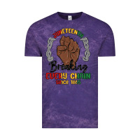 Cloud Purple every chain since 1865 juneteenth Vintage Tee - MaliasSmallBusiness