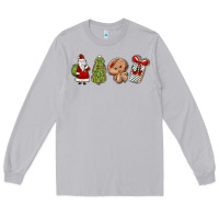 Moon Dust christmas milk and cookies Long Sleeve Tee - MaliasSmallBusiness