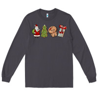 Smoke christmas milk and cookies Long Sleeve Tee - MaliasSmallBusiness