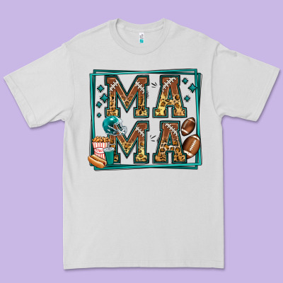 American Football Mama Premium Tee Designed By Jasminsmagicworld