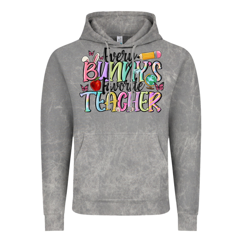 Every Bunnys Favorite Teacher Vintage Hoodie by MaliasSmallBusiness | Teevron