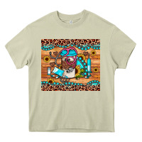 Mossy western gemstone sunflower nurse Heavy Core Tee - JahusDesignShop