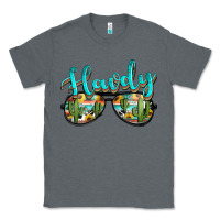 Charcoal Heather western howdy police sunglasses Classic Tee - NancyCooperArtShop