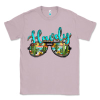 Lilac western howdy police sunglasses Classic Tee - NancyCooperArtShop