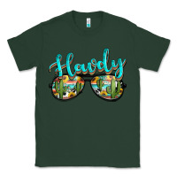 Sports Green western howdy police sunglasses Classic Tee - NancyCooperArtShop