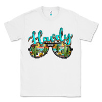 White western howdy police sunglasses Classic Tee - NancyCooperArtShop
