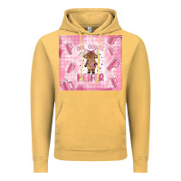 Vintage Mustard one boujee heifer Vintage Hoodie - MaliasSmallBusiness