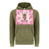 Vintage Olive one boujee heifer Vintage Hoodie - MaliasSmallBusiness
