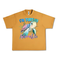 Peanut Butter im turtley adorable turtle Urban Heavy Tee - MaliasSmallBusiness