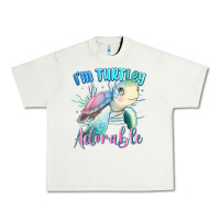 Pistachio im turtley adorable turtle Urban Heavy Tee - MaliasSmallBusiness