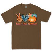 Cacao peace love pumpkins Premium Tee - AdoDesignShop