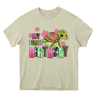 Mossy mu first birthday Heavy Core Tee - AdoDesignShop