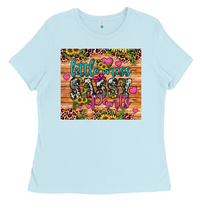 Little Miss Sassy Pants Ladies Tee by JahusDesignShop | Teevron