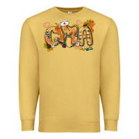 Antique Gold fall cma Premium Sweatshirt - CowGirlArtShop