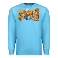 Ocean Blue fall cma Premium Sweatshirt - CowGirlArtShop
