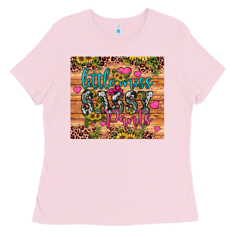 Little Miss Sassy Pants Ladies Tee by JahusDesignShop | Teevron
