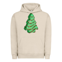 Pigment French Oak green christmas cake Urban Hoodie - FaDigitalArtStudio