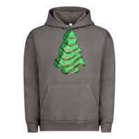 Pigment Tornado green christmas cake Urban Hoodie - FaDigitalArtStudio