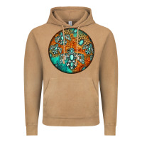 Vintage Camel western pattern circle Vintage Hoodie - Jasminsmagicworld