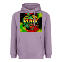 Lavender i am black history tumbler cowgirl Heavyweight Hoodie - CowGirlArtShop
