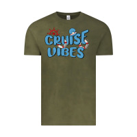 Vintage Olive cruise vibes Vintage Tee - MaliasSmallBusiness