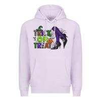 Lilac trick or treat Premium Hoodie - CowGirlArtShop