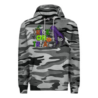 Slate Camo trick or treat Premium Hoodie - CowGirlArtShop