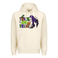 Tofu trick or treat Premium Hoodie - CowGirlArtShop