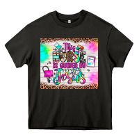 Asphalt this nurse is guided by jesus Heavy Core Tee - JahusDesignShop