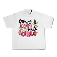 Lunar Rock cooking is love made edible Urban Heavy Tee - MaliasSmallBusiness