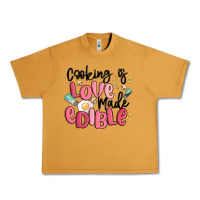 Peanut Butter cooking is love made edible Urban Heavy Tee - MaliasSmallBusiness