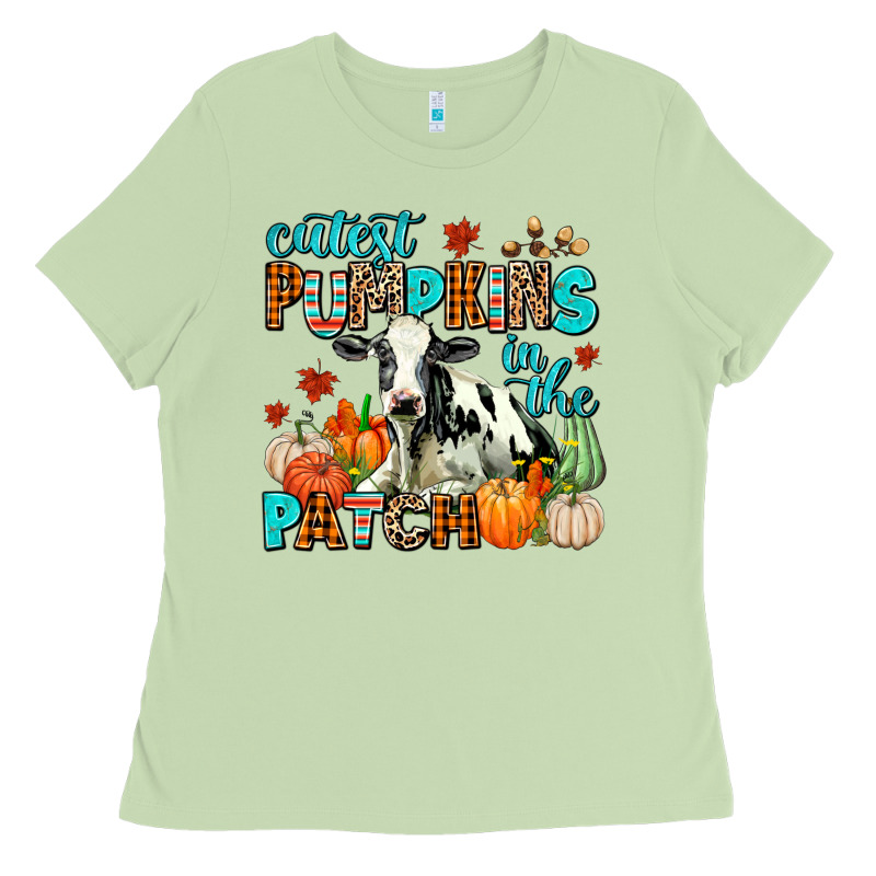 Cutest Pupkins In The Patch Ladies Tee by AdoDesignShop | Teevron