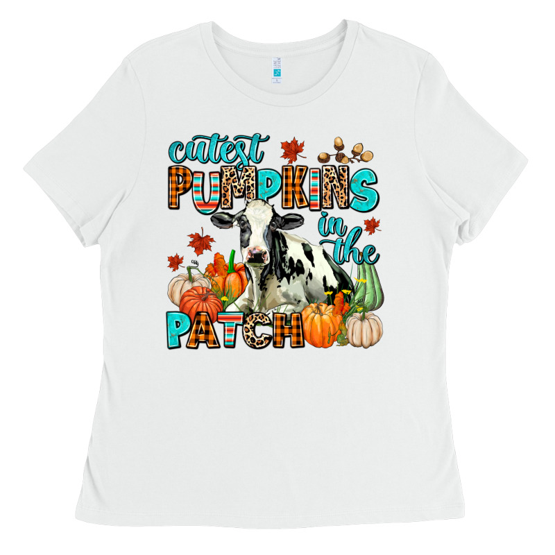 Cutest Pupkins In The Patch Ladies Tee by AdoDesignShop | Teevron