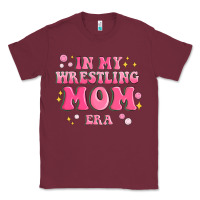 Burgundy in my wrestling mom era Classic Tee - MaliasSmallBusiness