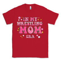 Red in my wrestling mom era Classic Tee - MaliasSmallBusiness