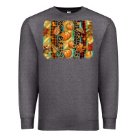 Charcoal Heather fall brushstroke Premium Sweatshirt - CowGirlArtShop