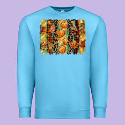Fall Brushstroke Premium Sweatshirt Designed By Cowgirlartshop