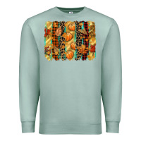 Seafoam fall brushstroke Premium Sweatshirt - CowGirlArtShop