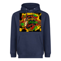 Navy i am my ancestors wildest dreams Heavyweight Hoodie - CowGirlArtShop