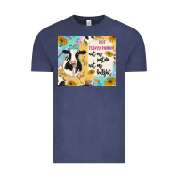 Vintage Denim not today heifer Vintage Tee - MaliasSmallBusiness