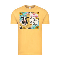 Vintage Mustard not today heifer Vintage Tee - MaliasSmallBusiness
