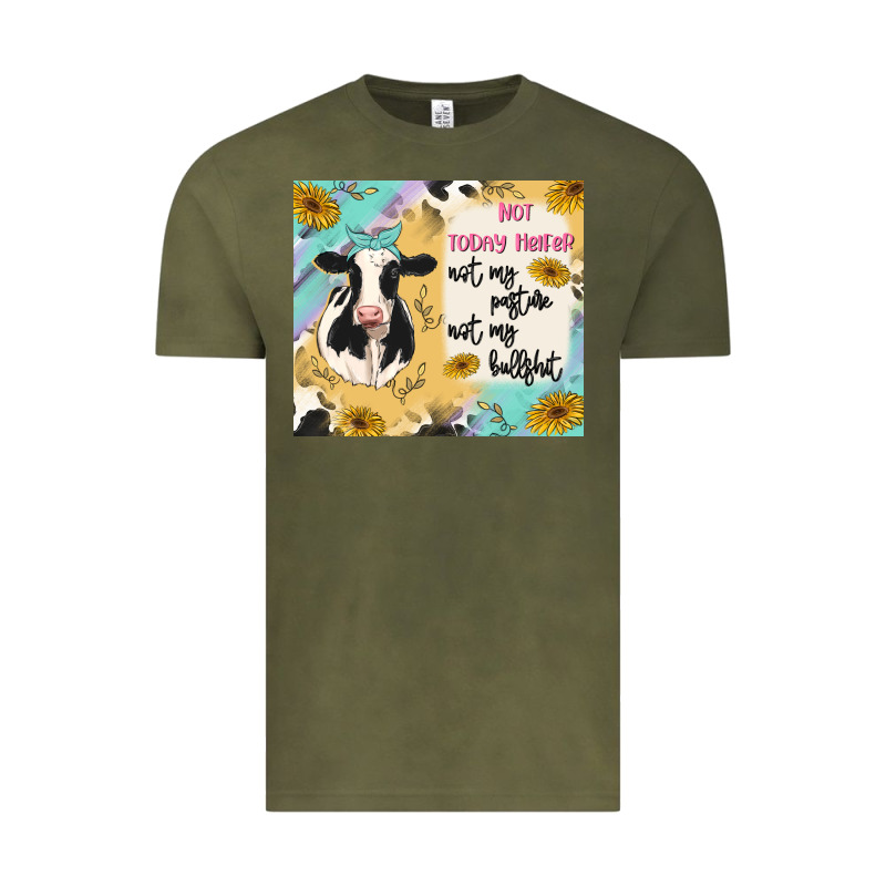 Not Today Heifer Vintage Tee by MaliasSmallBusiness | Teevron