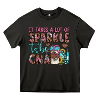 Asphalt it takes a lot of sparkle to be a cna Heavy Core Tee - JahusDesignShop