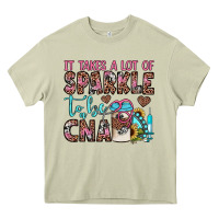 Mossy it takes a lot of sparkle to be a cna Heavy Core Tee - JahusDesignShop