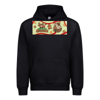 Black just a girl who loves christmas Urban Hoodie - BundleAndBundleShop